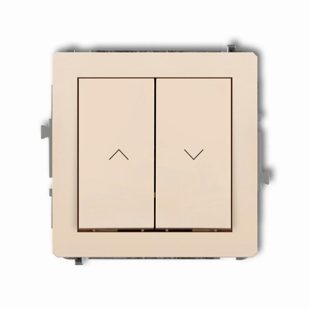 łącznik DECO żaluzjowy bezowy 1DWP-8