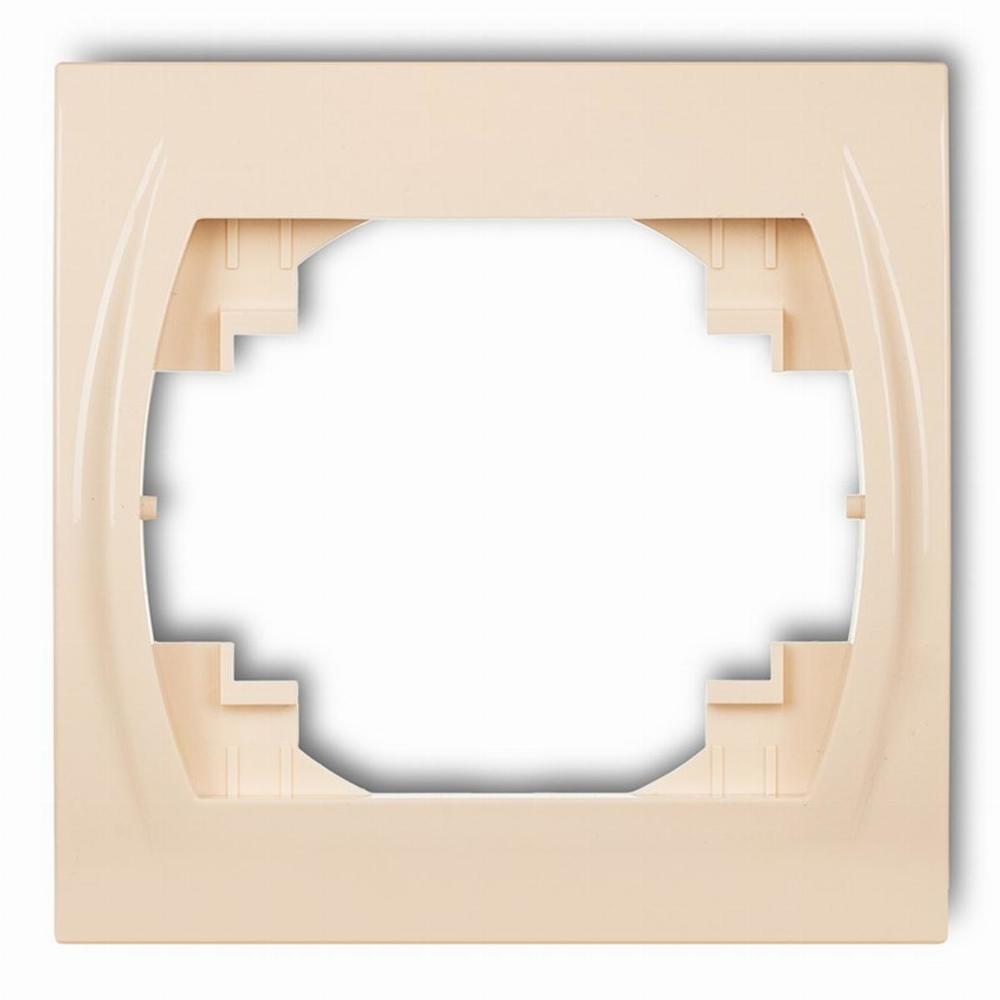 ramka LOGO 1-kr.pozio.bezowy 1LRH-1