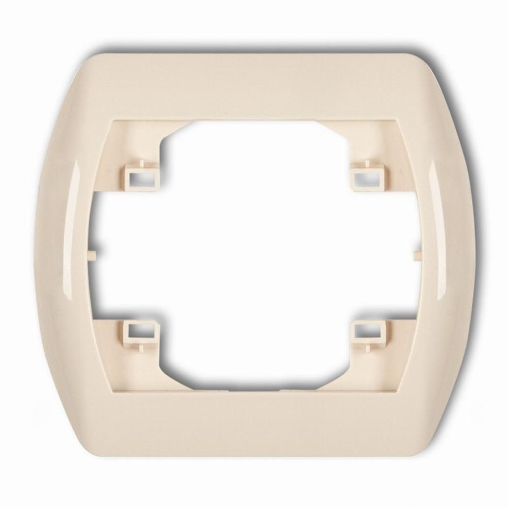ramka TREND 1-kr.pozio.bezowy 1RH-1