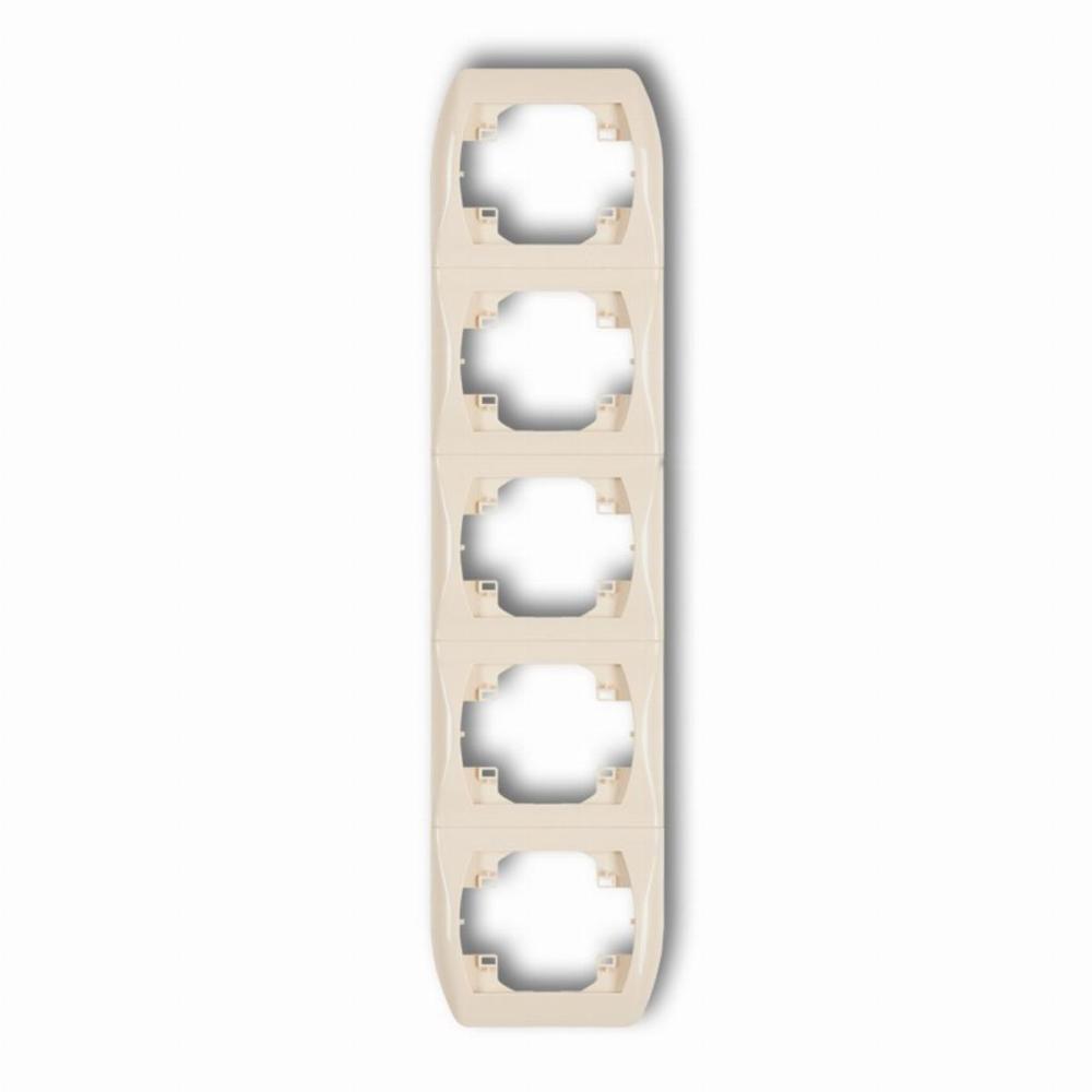 ramka TREND 5-kr.pion.bezowy 1RV-5