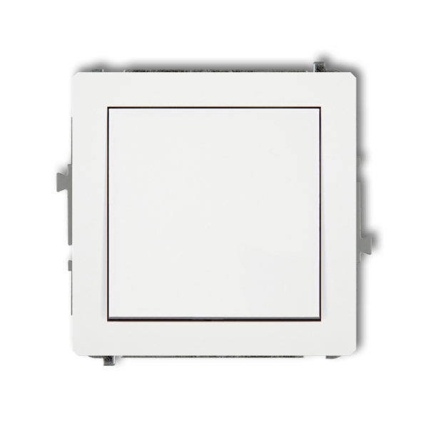 łącznik DECO pojedynczy biały mat 25DWP-1