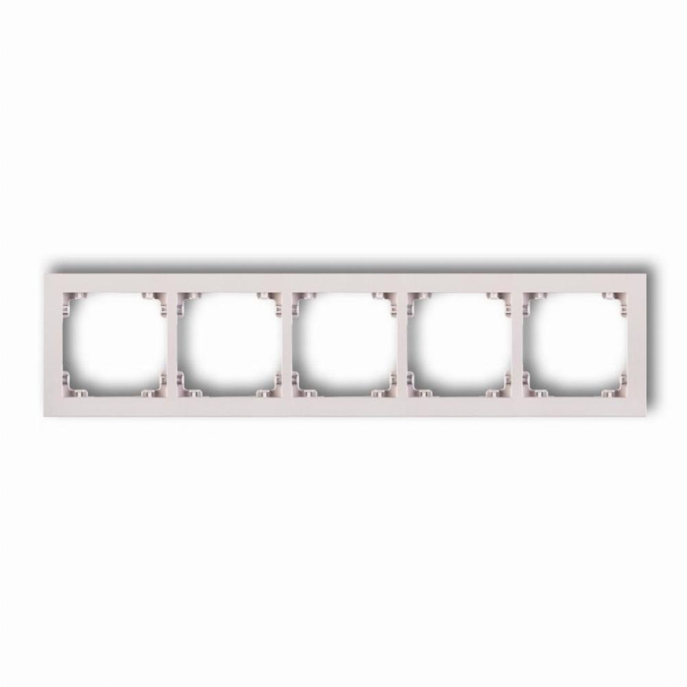 ramka DECO 5-kr.PASTEL MATT