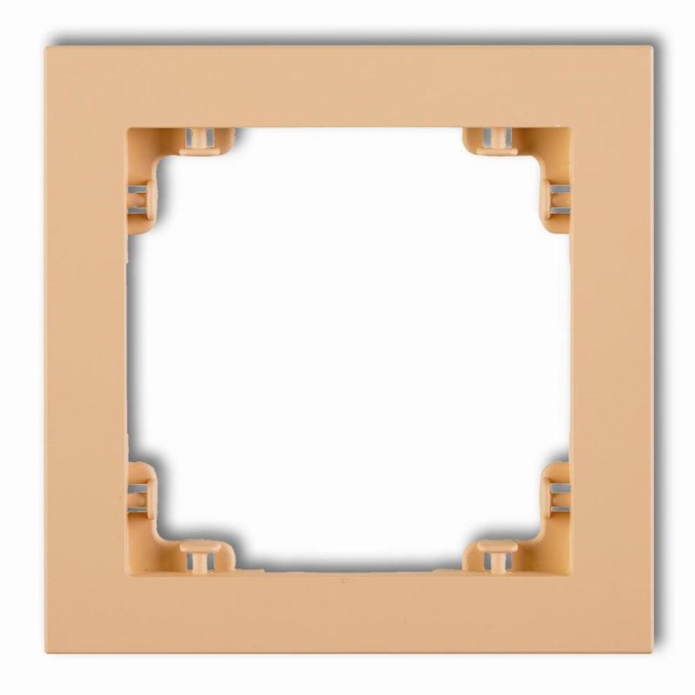 ramka DECO 1-kr. brzoskwiniowy 45DR-1