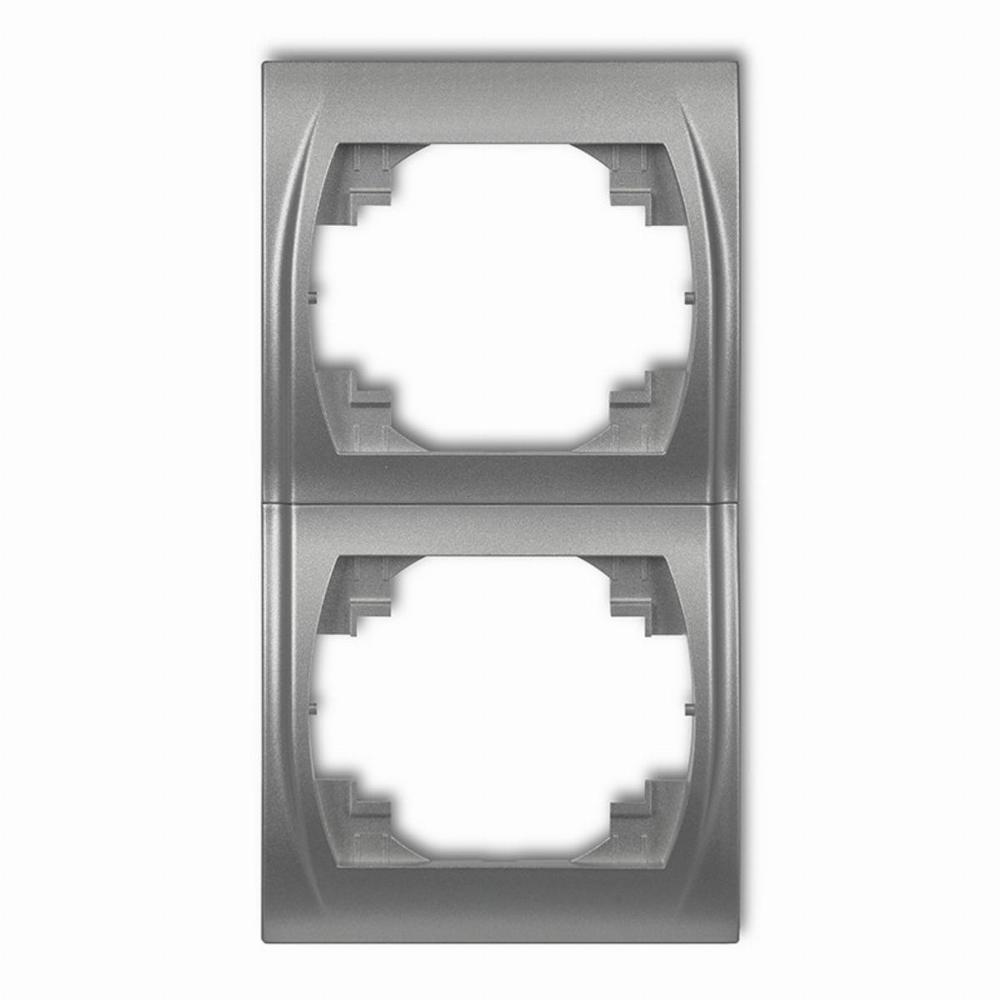 ramka LOGO 2-kr.pion srebro 7LRV-2