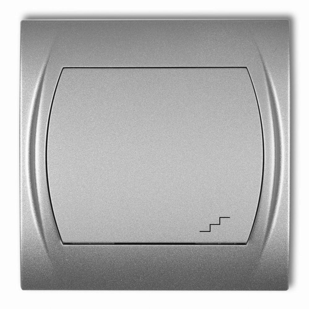 łącznik LOGO schodowy srebrny met. 7LWP-3