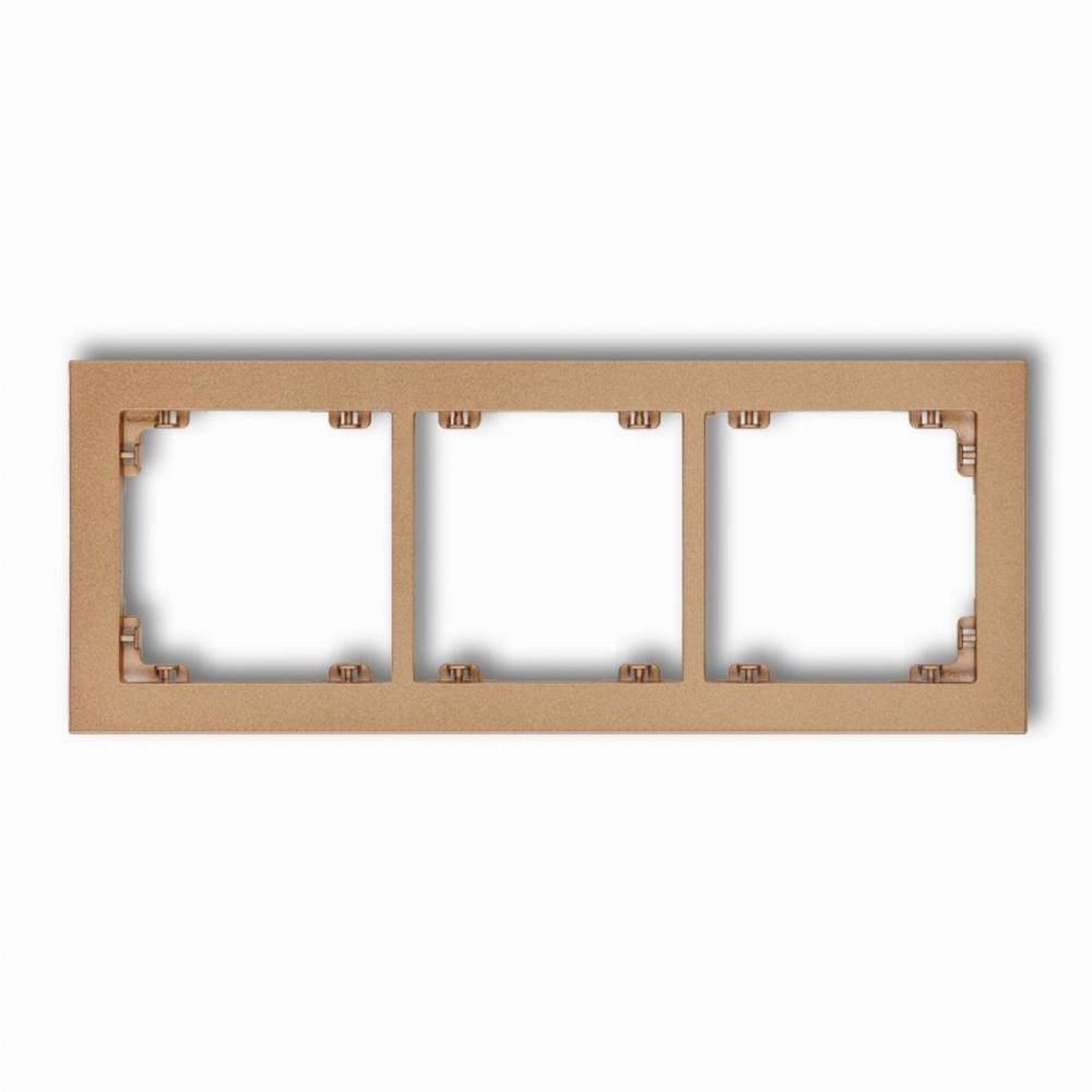 ramka DECO 3-kr.zloty met. 8DR-3