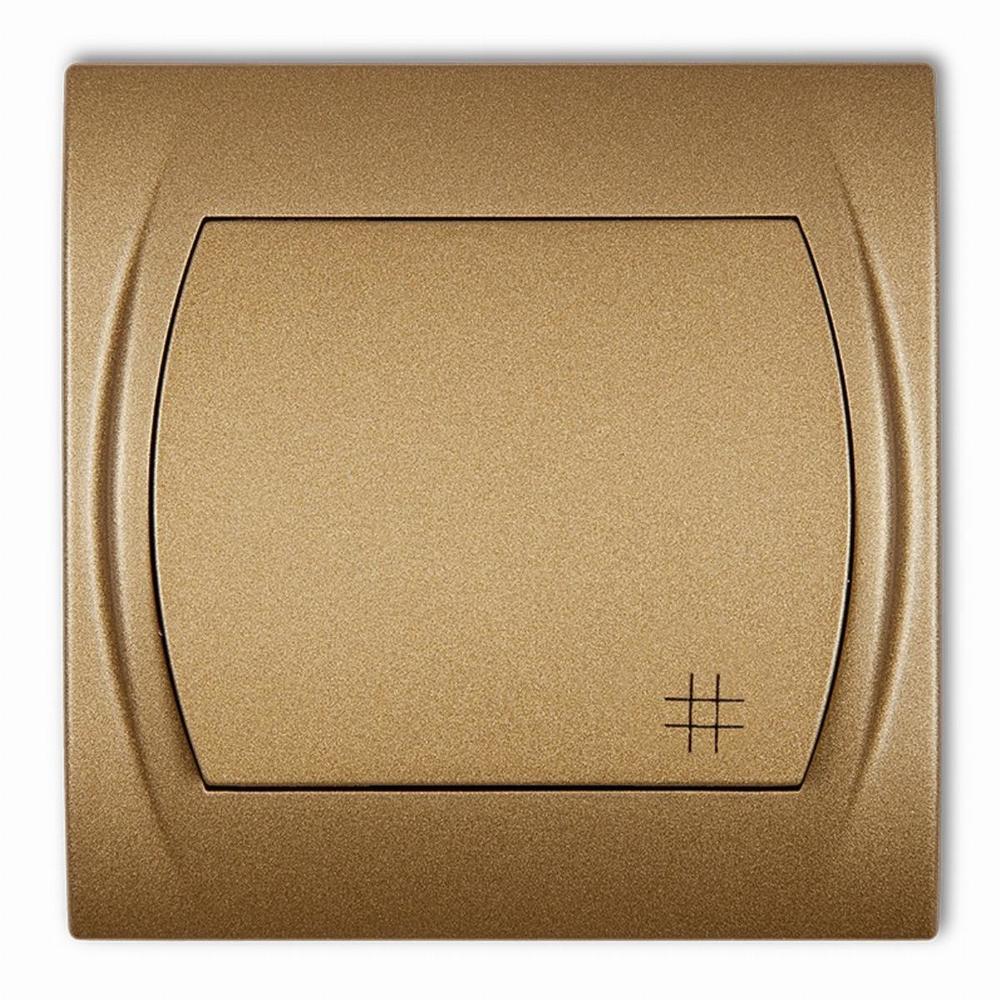 łącznik LOGO krzyżowy złoty met. 8LWP-6