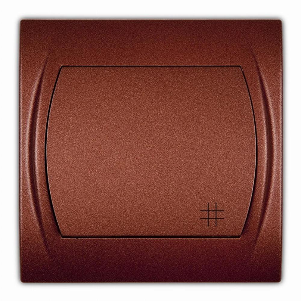 łącznik LOGO krzyżowy brązowy met. 9LWP-6