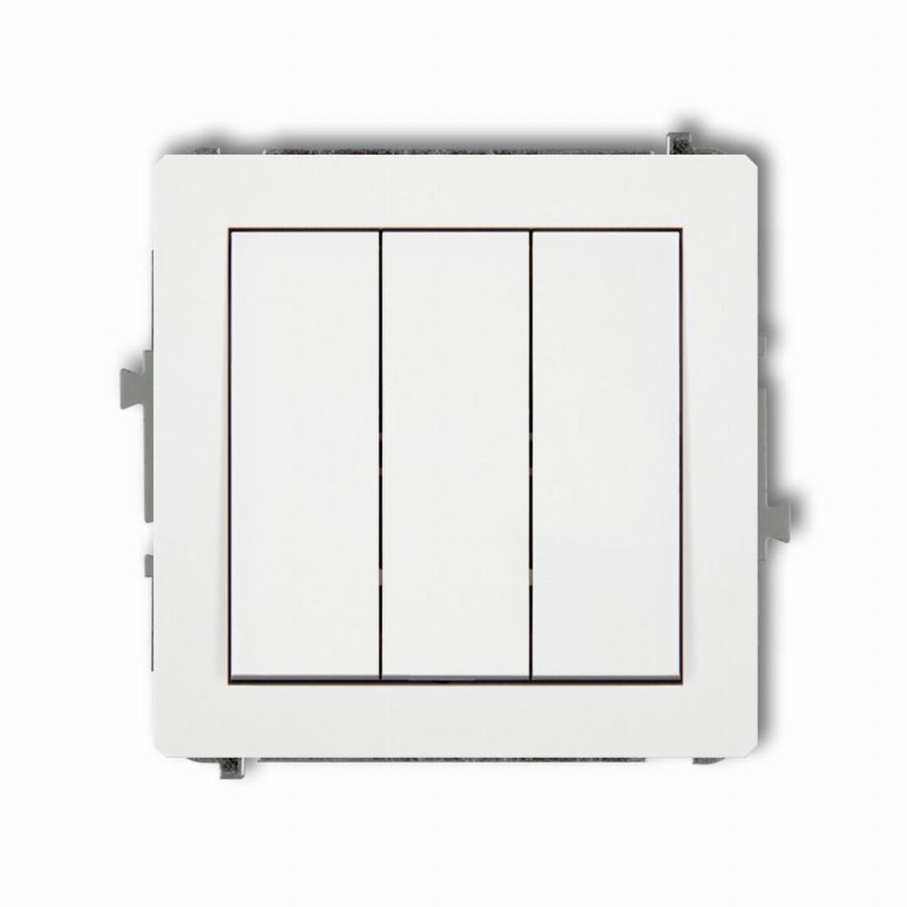 łącznik DECO 3-kr.biały DWP-7