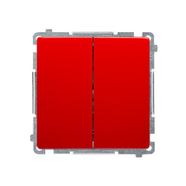 SIMON BASIC wyłacznik świecznikowy szybkozłącza 10A 250V (moduł) czerwony