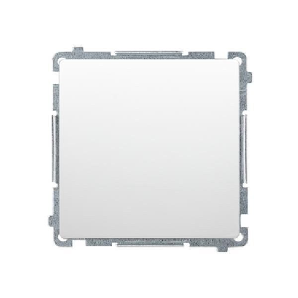 SIMON BASIC przycisk pojedynczy zwierny bez piktogramu szybkozłącza 10A 250V (moduł) biały