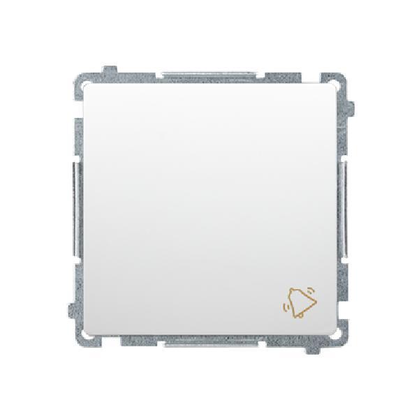 SIMON BASIC przycisk dzwonkowy szybkozłącza 10A 250V (moduł) biały