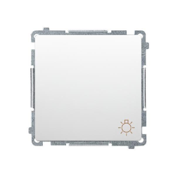 SIMON BASIC przycisk światło szybkozłącza 10A 250V (moduł) biały