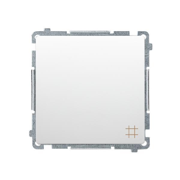SIMON BASIC wyłącznik krzyżowy zaciski śrubowe 10A 250V (moduł) biały