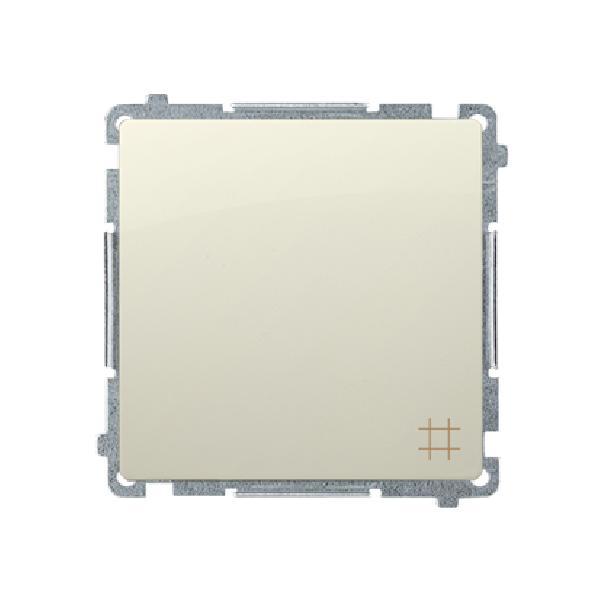 SIMON BASIC wyłącznik krzyżowy zaciski śrubowe 10A 250V (moduł) beżowy
