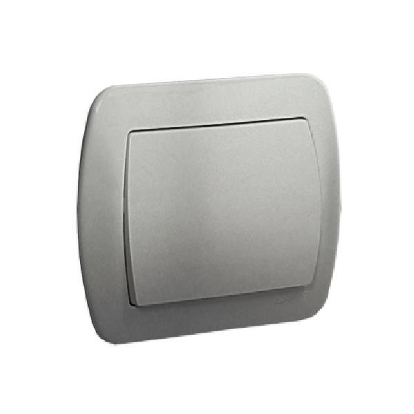 SIMON AKORD wyłącznik pojedynczy zaciski śrubowe 10A 250V aluminiowy