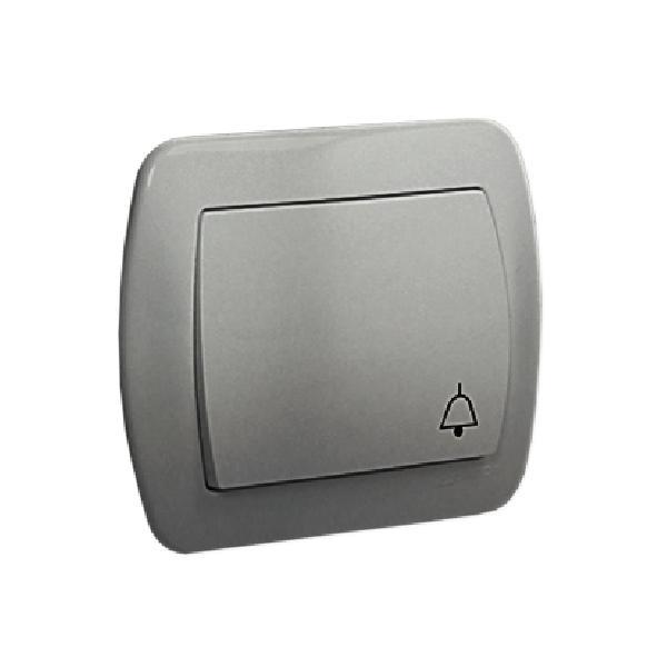 SIMON AKORD przycisk dzwonkowy zaciski śrubowe 10A 250V aluminiowy