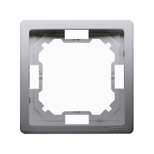 SIMON BASIC STANDARD ramka 1-kr. stal inox