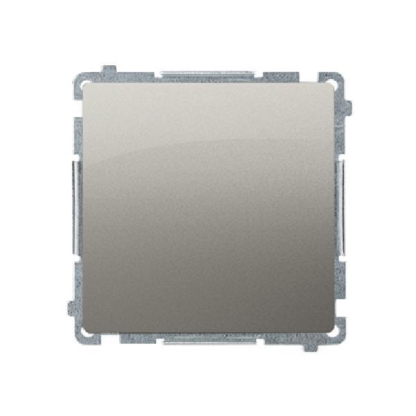 SIMON BASIC wyłącznik pojedynczy szybkozłącza 10A 250V (moduł) satynowy