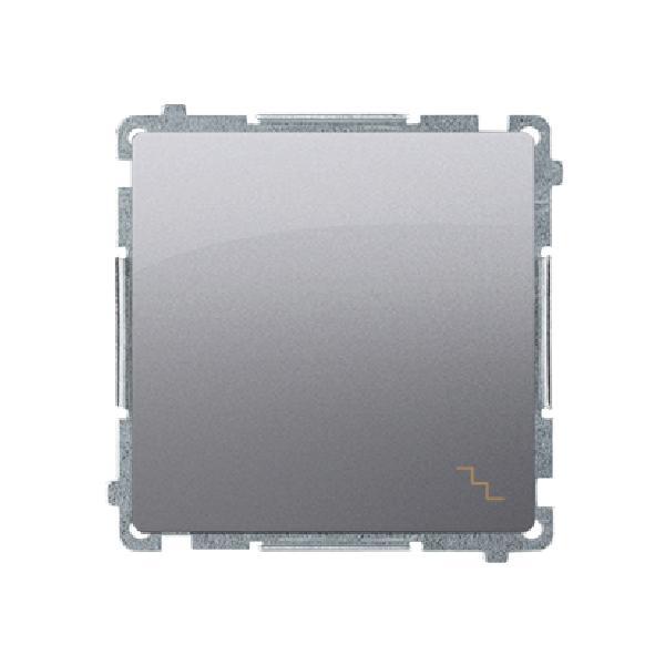 SIMON BASIC wyłacznik schodowy szybkozłącza 10A 250V (moduł) stal inox