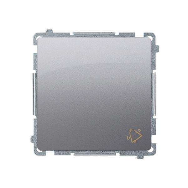 SIMON BASIC przycisk dzwonkowy szybkozłącza 10A 250V (moduł) stal inox