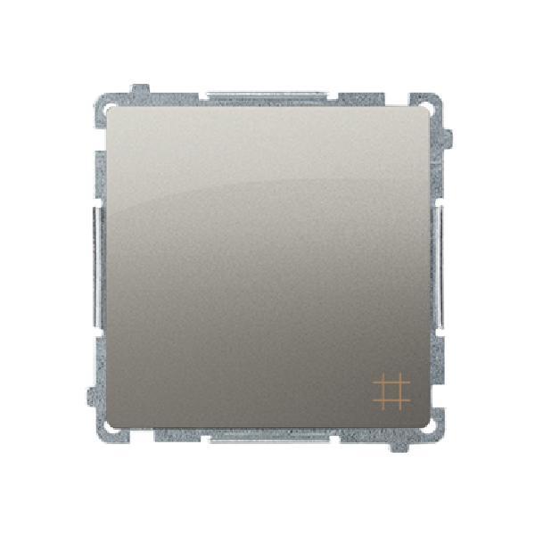 SIMON BASIC wyłącznik krzyżowy zaciski śrubowe 10A 250V (moduł) satynowy