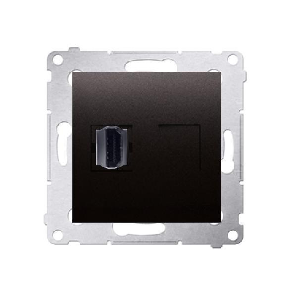 SIMON 54 gniazdo HDMI (moduł) antracyt