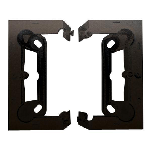 SIMON 54 PREMIUM puszka n/t pojedyncza składana do ramek PREMIUM gł. 40mm brązowy mat