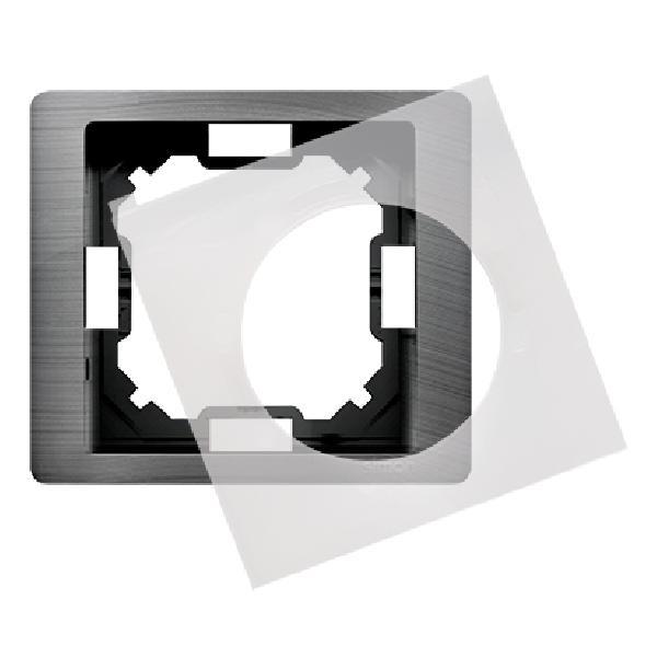 SIMON BASIC NEOS ramka 1-kr. z uszczelką IP44 tytanowy