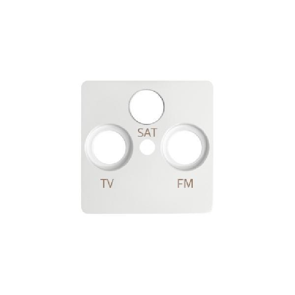 SIMON 82 pokrywa gniazda R-TV-SAT biały