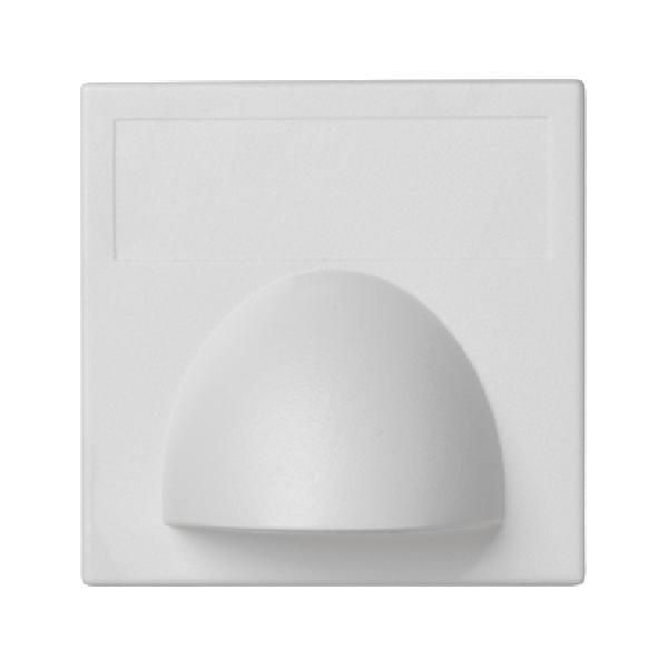K45 plakietka przyłączeniowa K45 kątowa bezpośrednia 45x45mm czysta biel