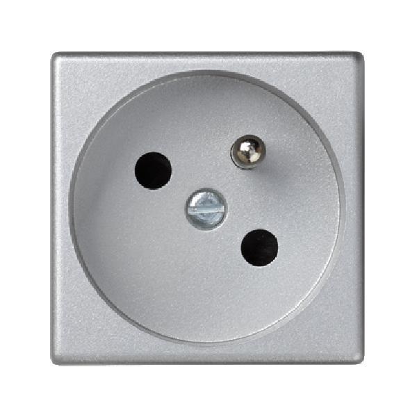 K45 gniazdo pojedyncze K45 z/uz. zaciski śrubowe 16A 250V 45×45mm aluminium
