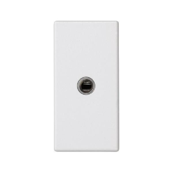K45 płytka K45 gniazdo mini-jack 45x22,5mm czysta biel