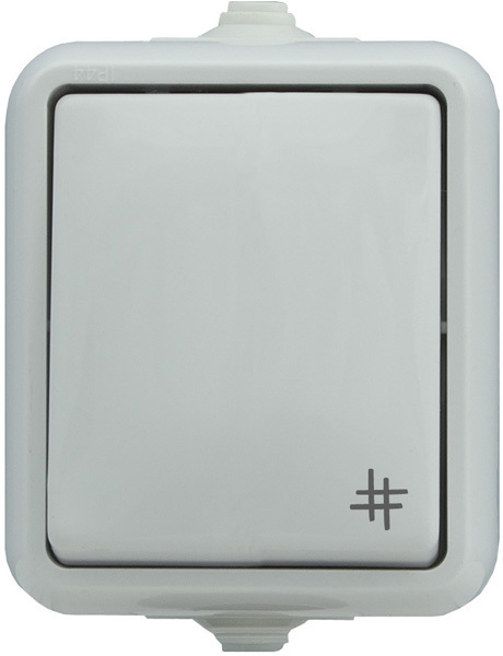 łącznik HYDRO krzyżowy IP44 biały PH-062