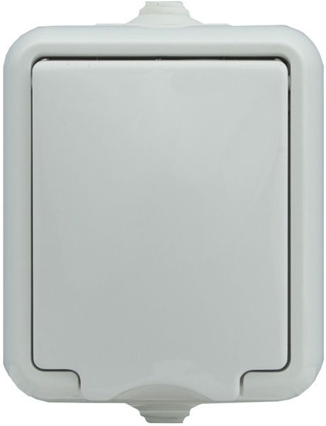 gniazdo HYDRO pojedyncze IP44 białe (kl.białe)GH-132.4
