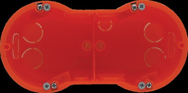 puszka p/t podw.gleb.61mm pomarancz.