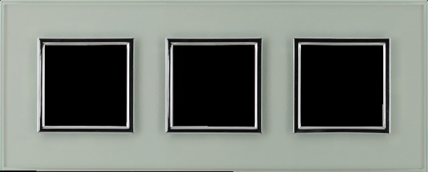 ramka DANTE 3-kr.szkło creative glass