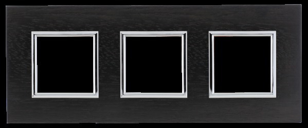 ramka DANTE 3-kr.drewno wenge