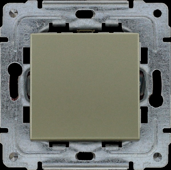 łącznik DANTE pojedynczy z klawi.b/r satyna