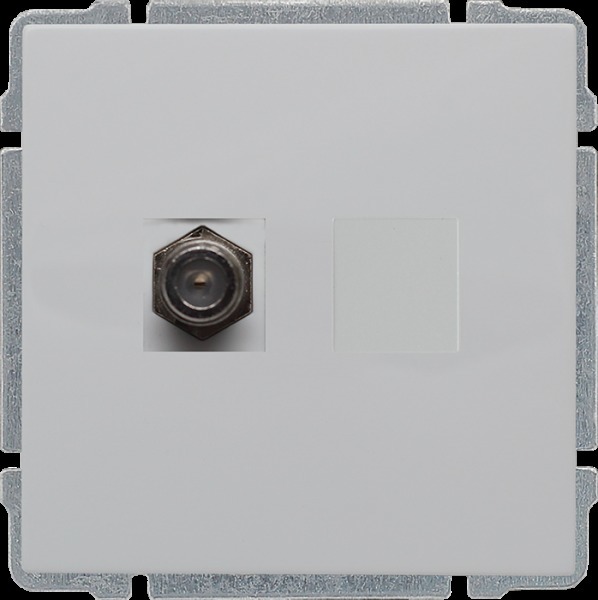 gniazdo TV pojedyncze typu F 660454