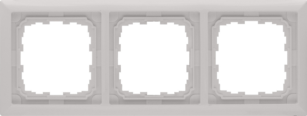 ramka KOS66 3-kr.alu