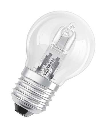 żarówka halogenowa HALOLUX E27 18W CLASSIC P kulka