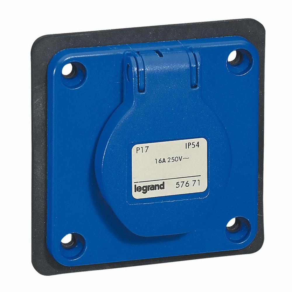 gniazdo TEMPRA P17 16A z/u IP44