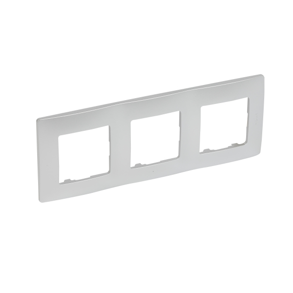 ramka NILOE 3-kr.aluminium