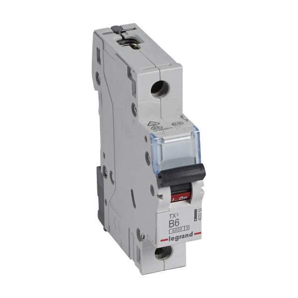 wyłącznik nadprądowy TX3 S-301 B 6A 1P 6000A