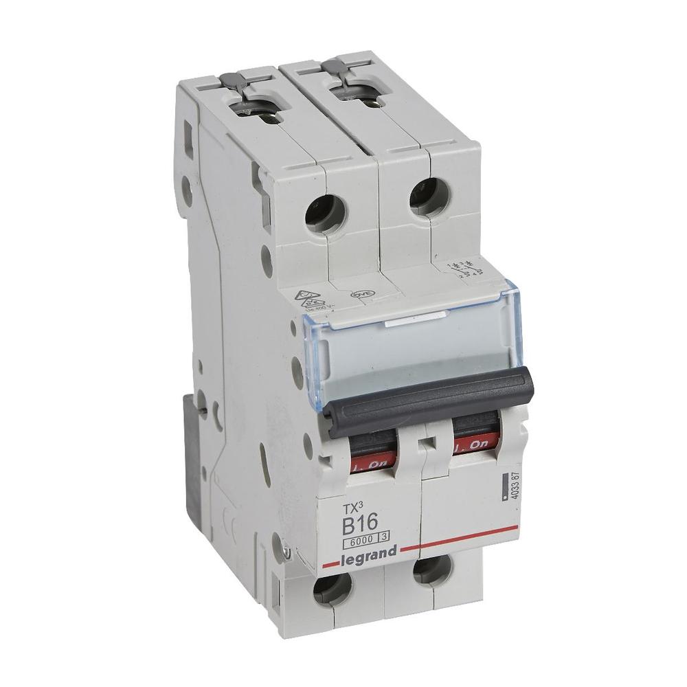 wyłącznik nadprądowy TX3 S-302 B16A 2P 6000A