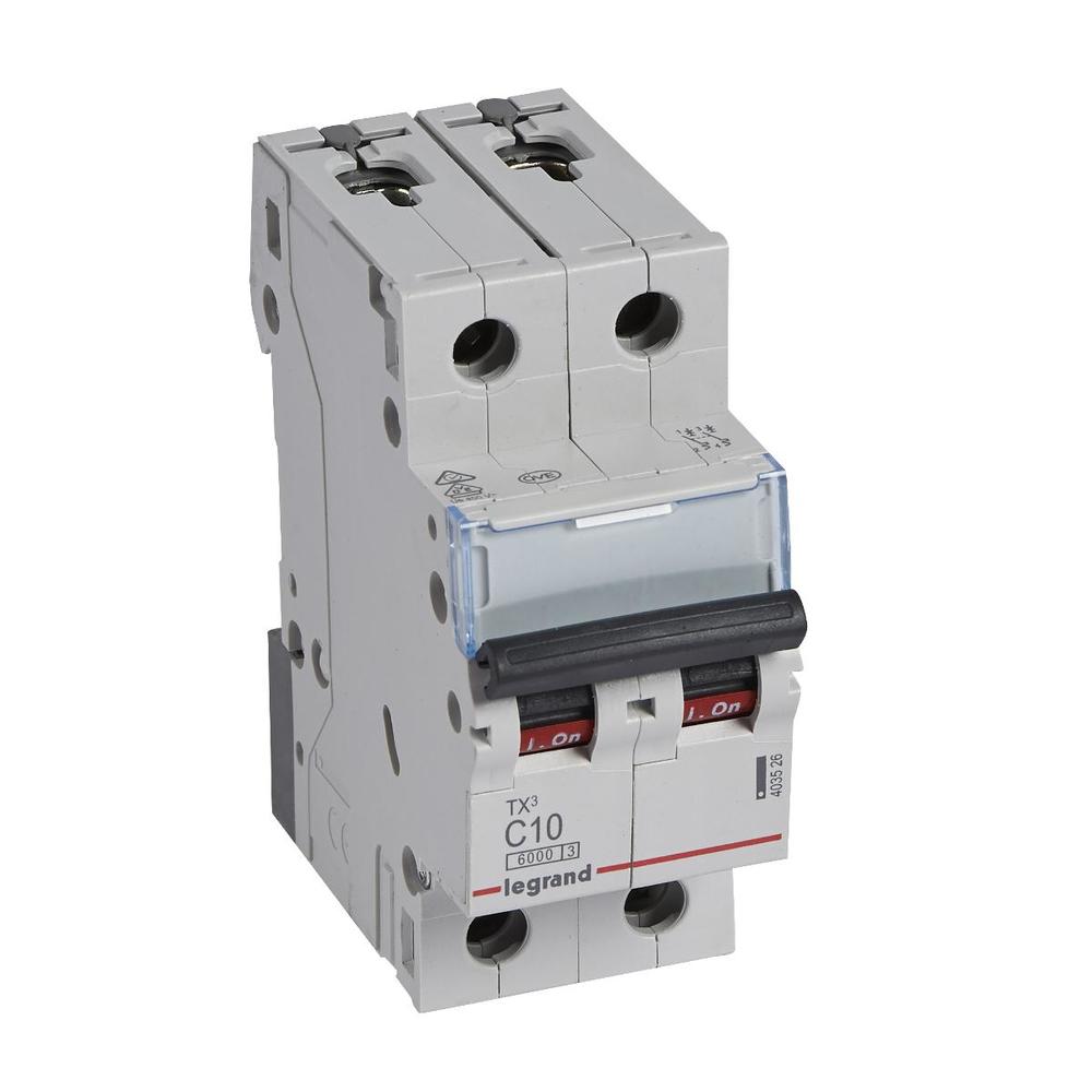 wyłącznik nadprądowy TX3 S-302 C10A 2P 6000A