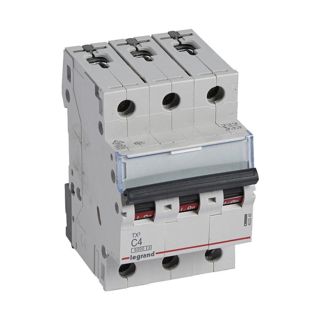 wyłącznik nadprądowy TX3 S-303 C 4A 3P 6000A 403540