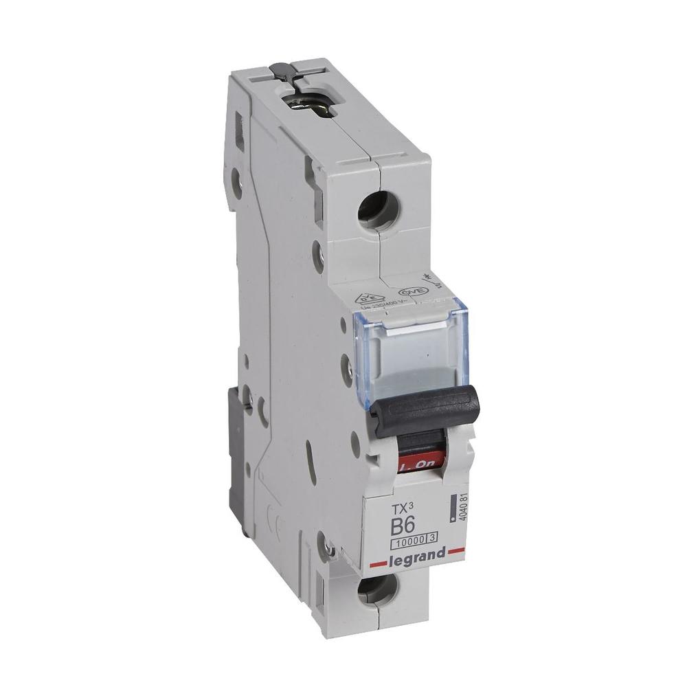 wyłącznik nadprądowy TX3 S-311 B 6A 1P 10kA LEG-404081