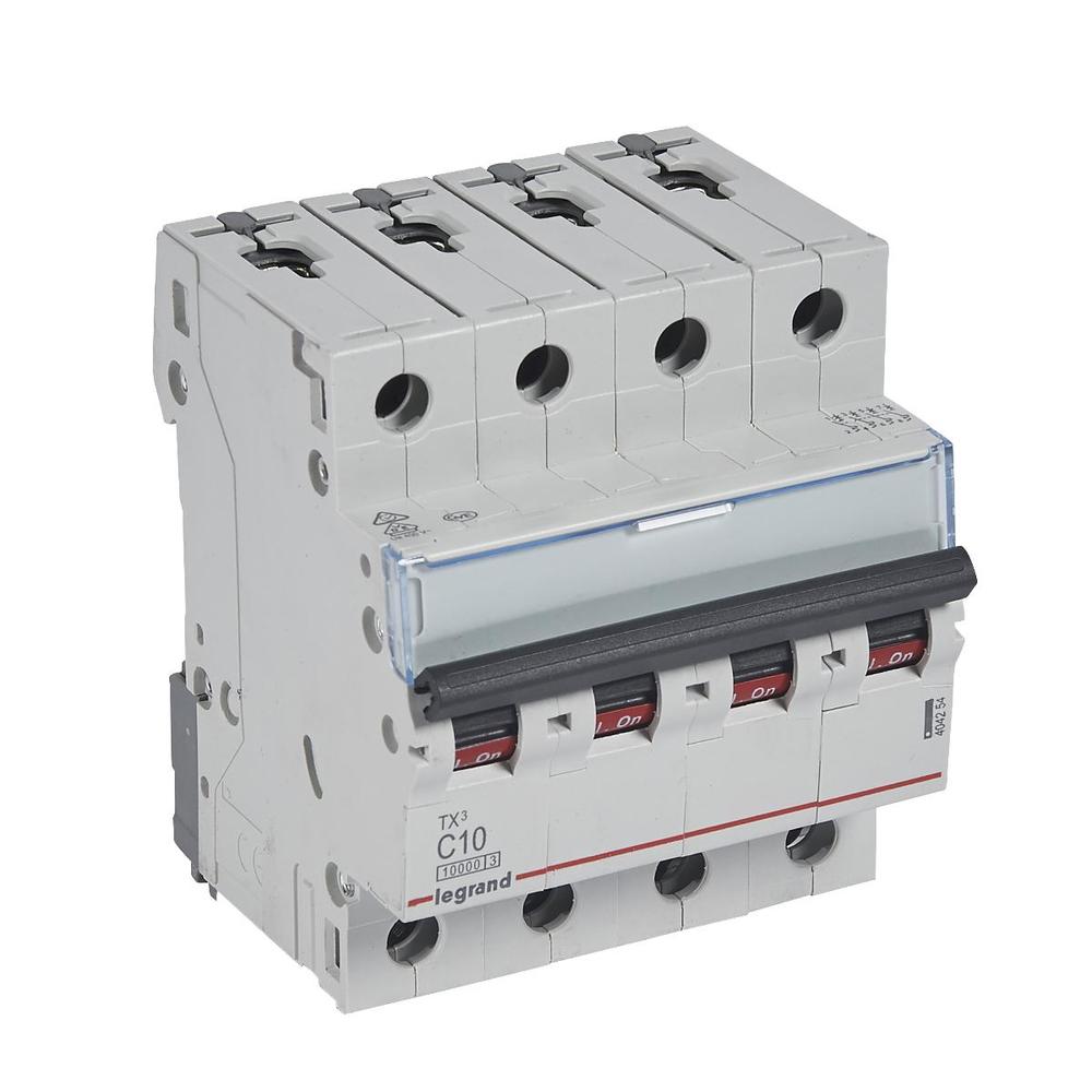 wyłącznik nadprądowy TX3 S-314 C10A 4P 404254